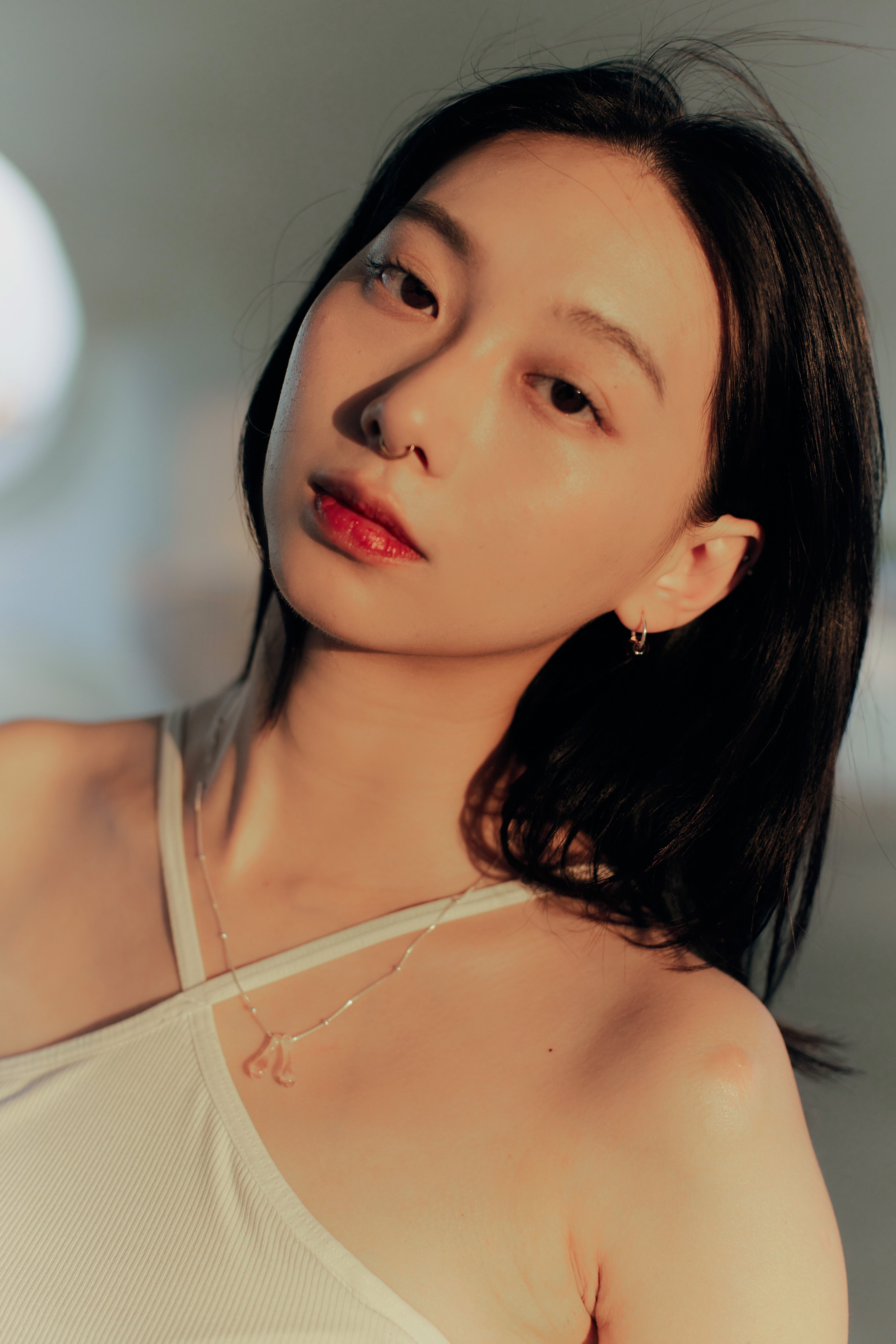 淚 Glass&Silver Necklaces