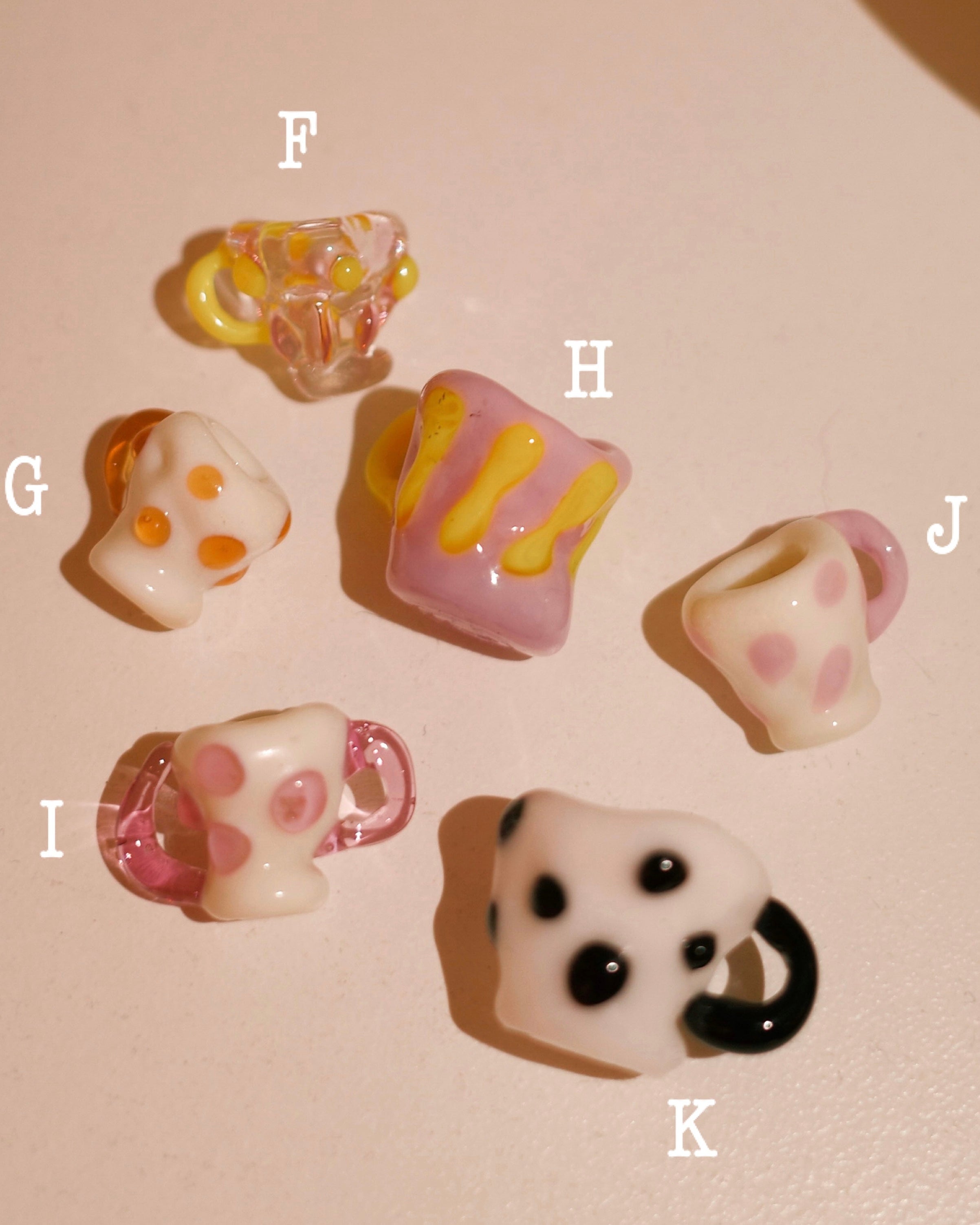 迷你玻璃杯 Mini Glass Cup Necklaces