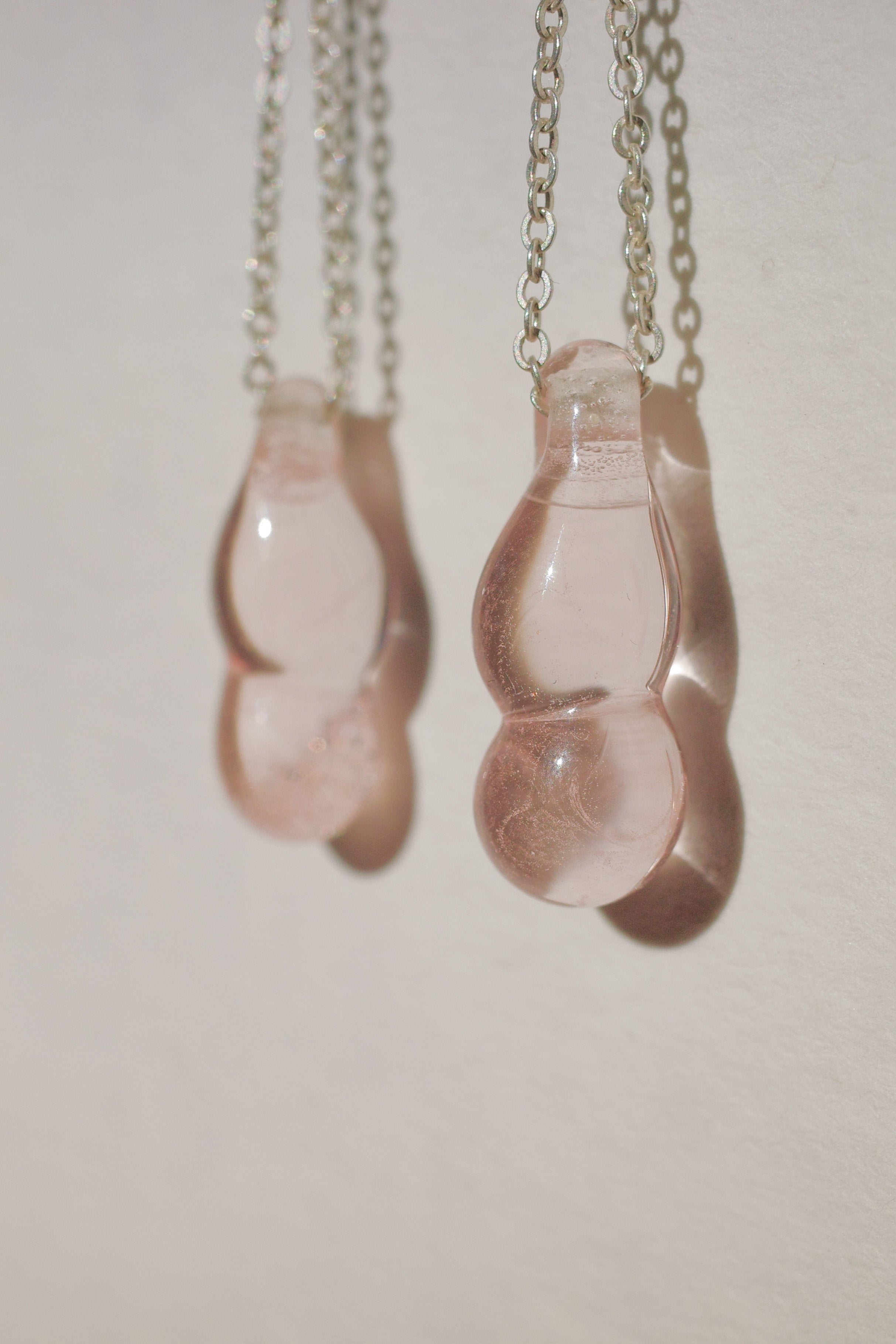 戀 Glass&Silver earrings